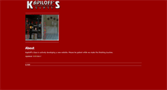 Desktop Screenshot of kapiloffsglass.com